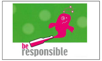 Link zu "be responsible"