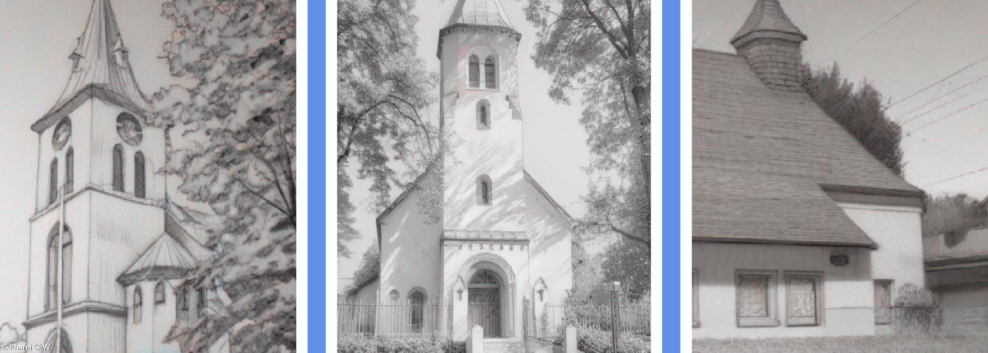 Kirchen Cham - Furth im Wald - Waldmünchen mit KI erstellt
