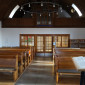 Innenansicht Christuskirche vom Altar