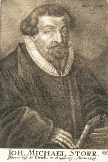 Hofprediger Johann Michael Storr