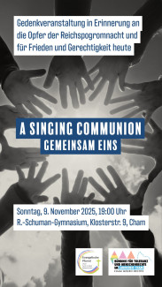 Viele Hände bilden einen Kreis 