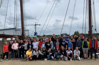 Gruppenfoto Segeln EJ Cham 2019