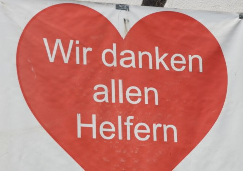 Wir danken allen Helfern